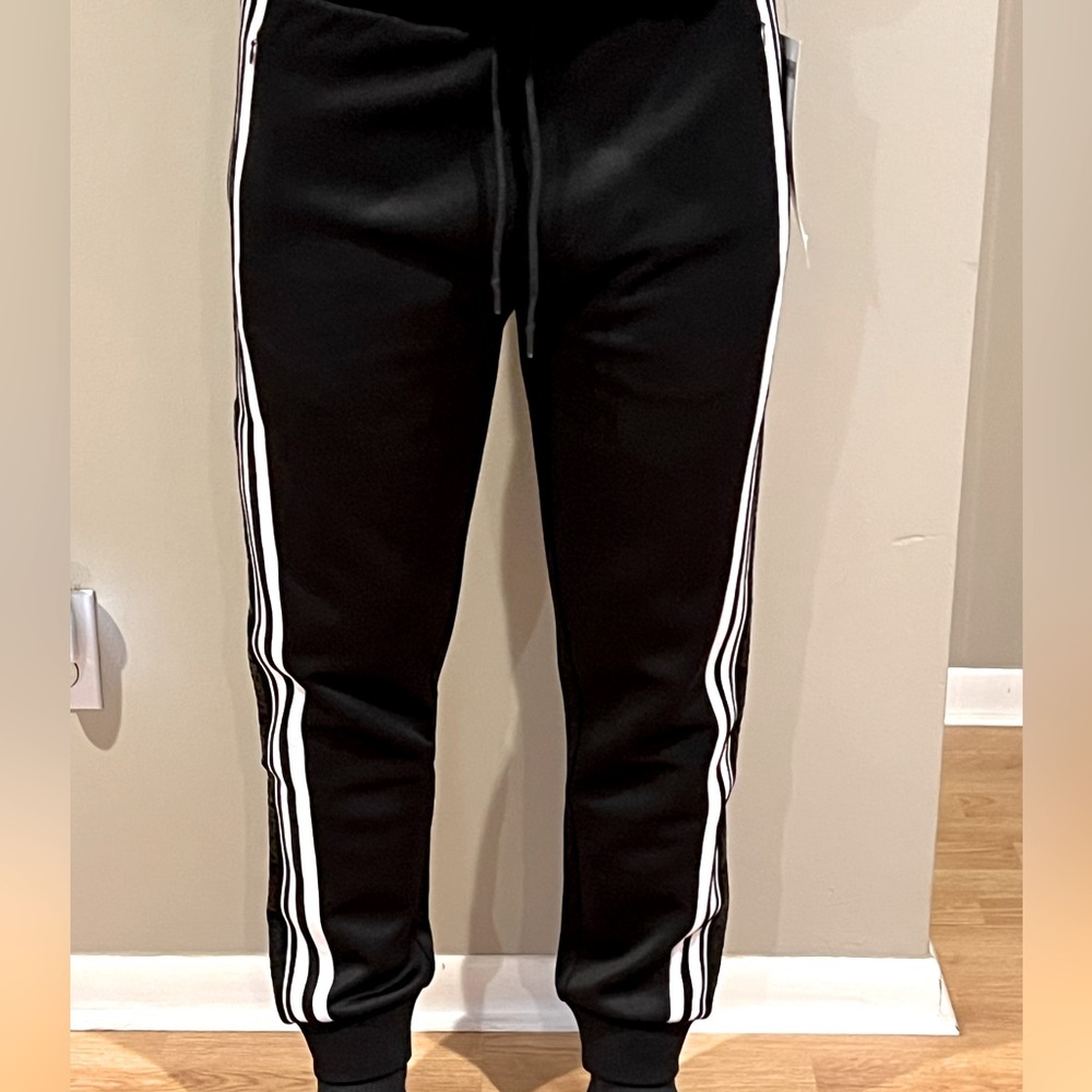 KARL LAGERFELD - Men's M/Scuba Track Pants w/Logo Stripe Tape/NWT (Sample)